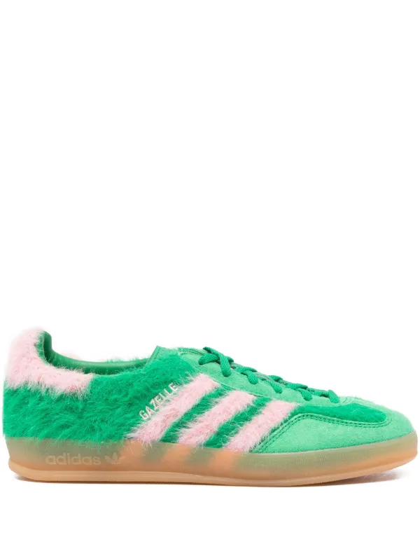 adidas gazelle silver green womens Buy ADIDAS ORIGINALS Gazelle Indoor - Black/White/Gum | Online main image 0