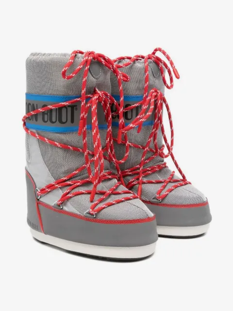 Moon Boot Kids  Icon Space Racing boots