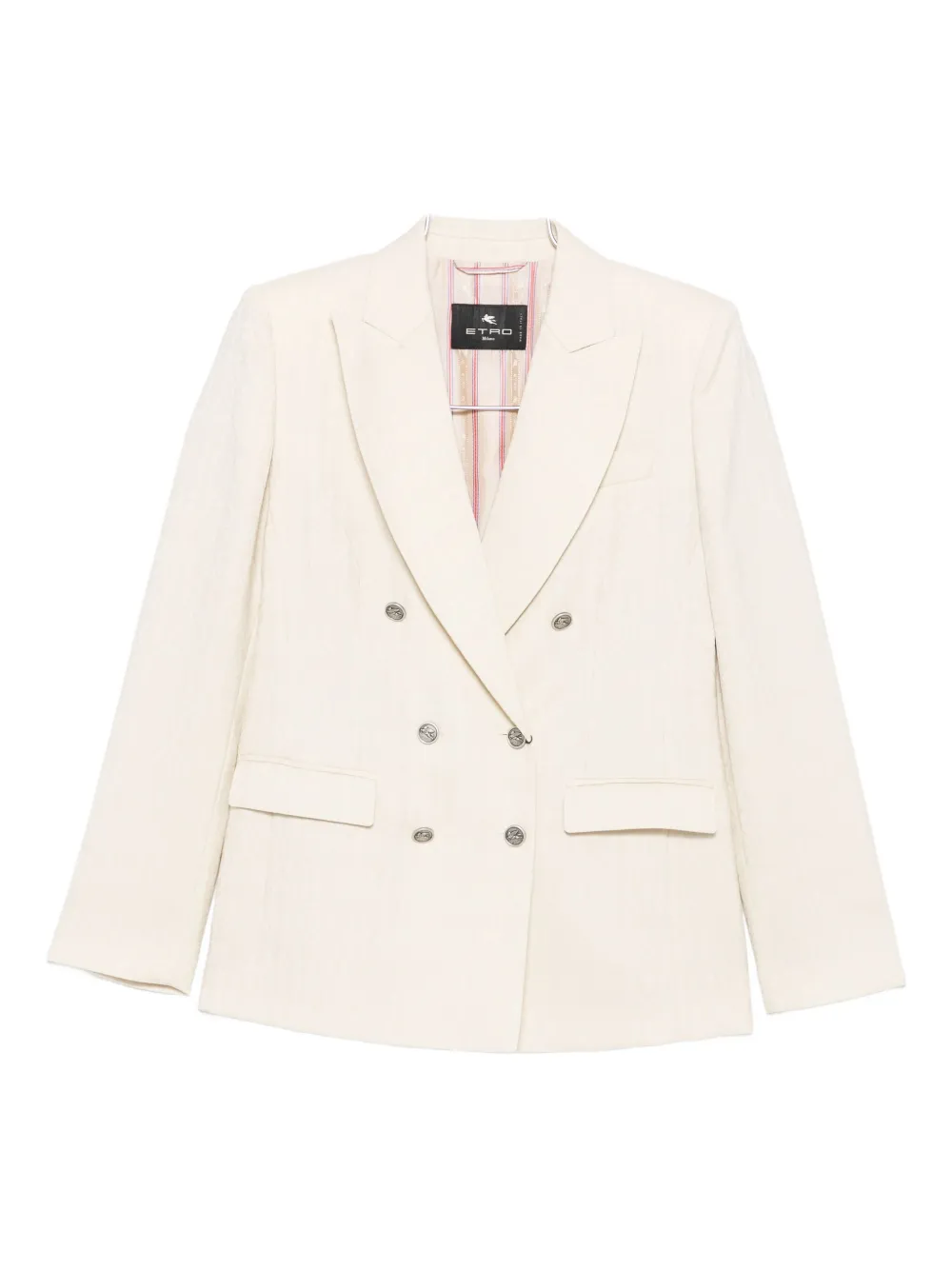 ETRO double-breasted blazer | Neutrals | Image 1