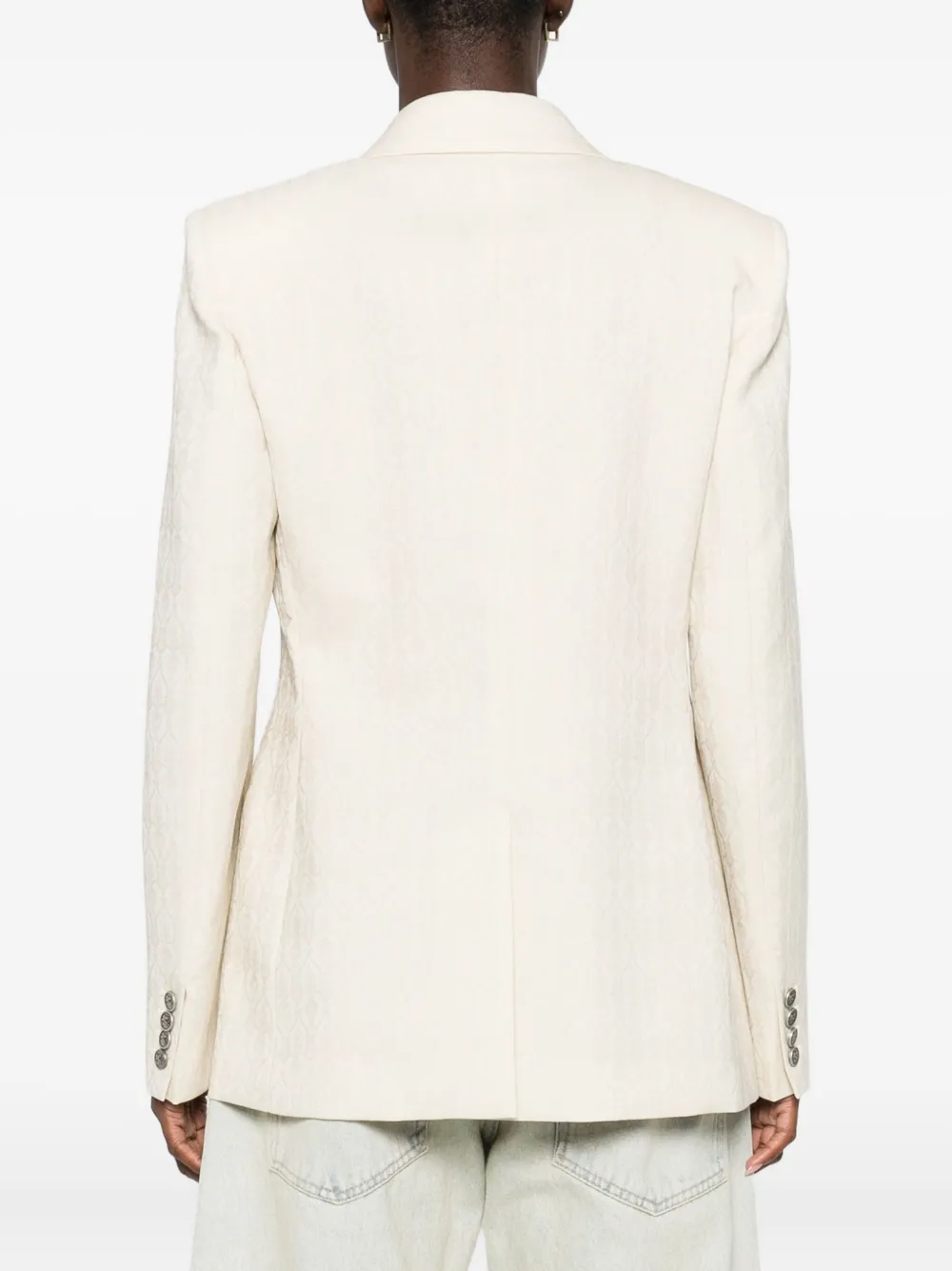 ETRO Blazer met dubbele rij knopen Beige