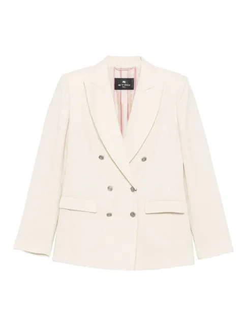 ETRO blazer con doble botonadura