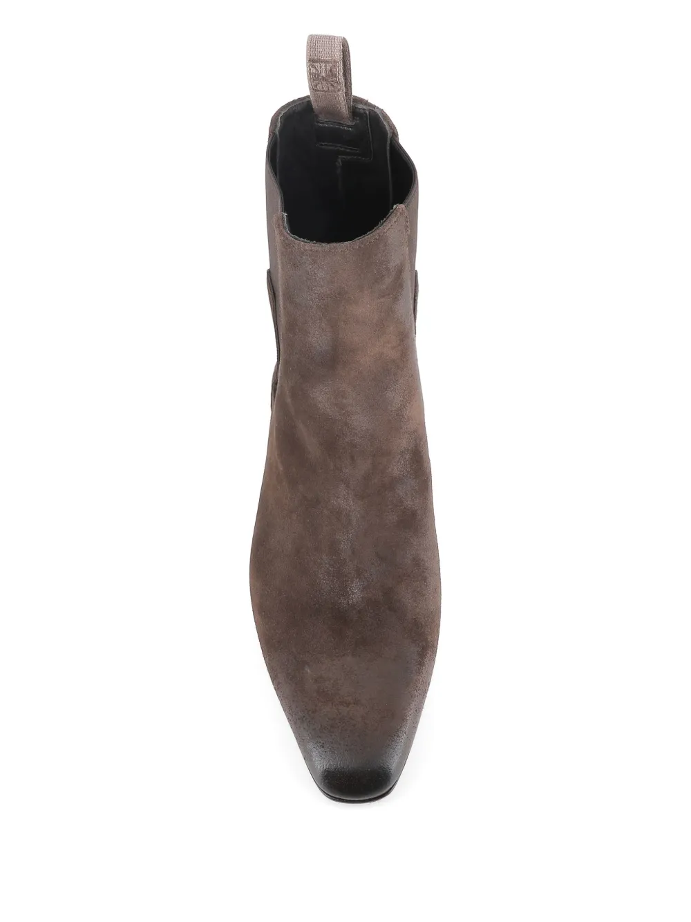 Pantanetti 30mm Suede Chelsea Boots In Brown