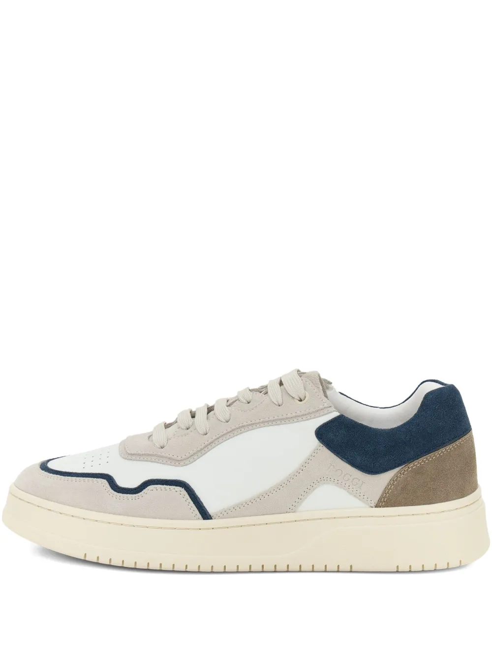 Boggi Milano baskets Journey à empiècements en daim | gris | Image 1