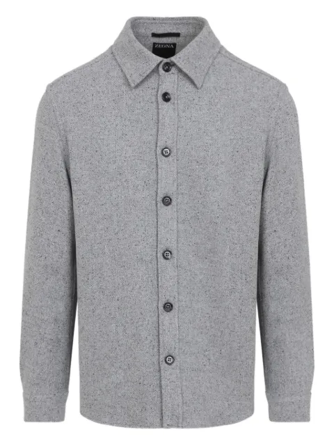Zegna カシミア シャツ