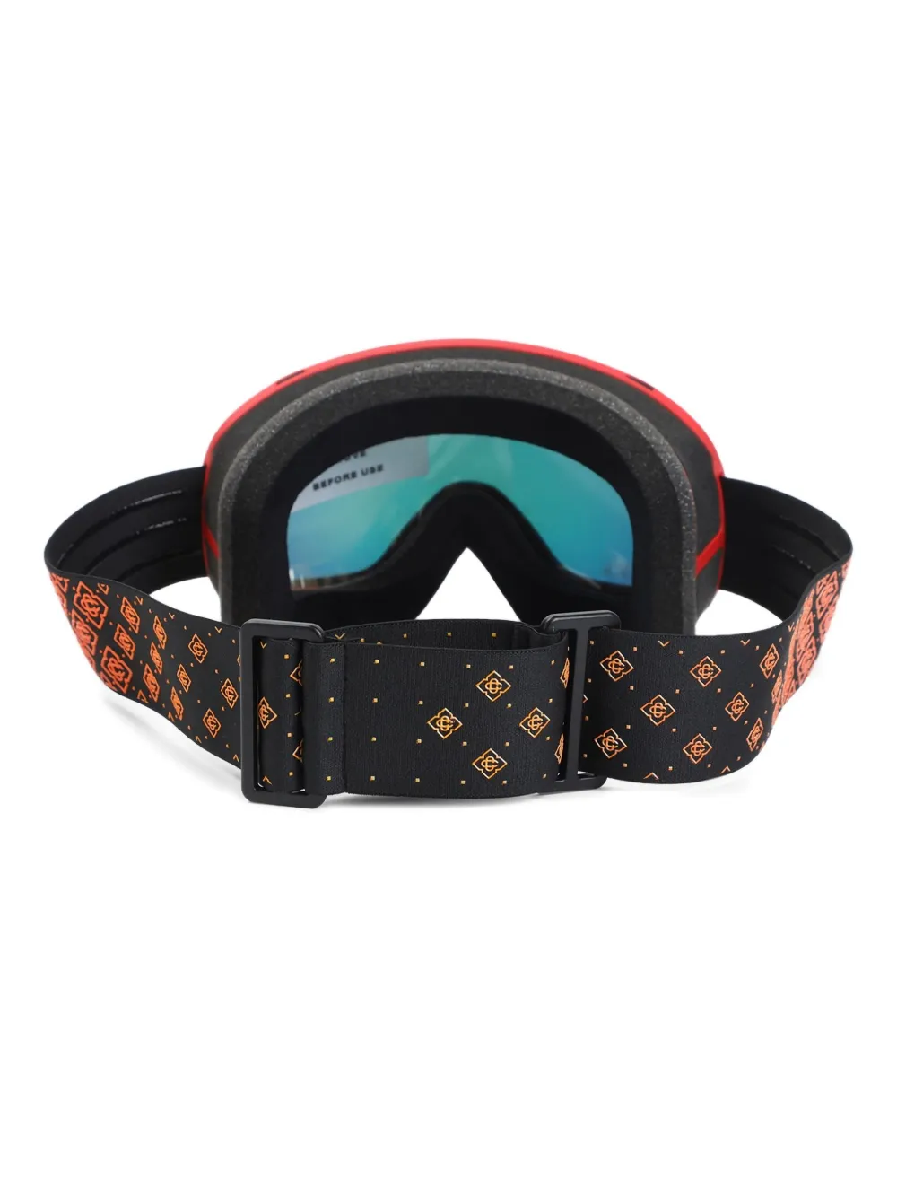 Casablanca Monogram-strap Ski Goggles In Multi