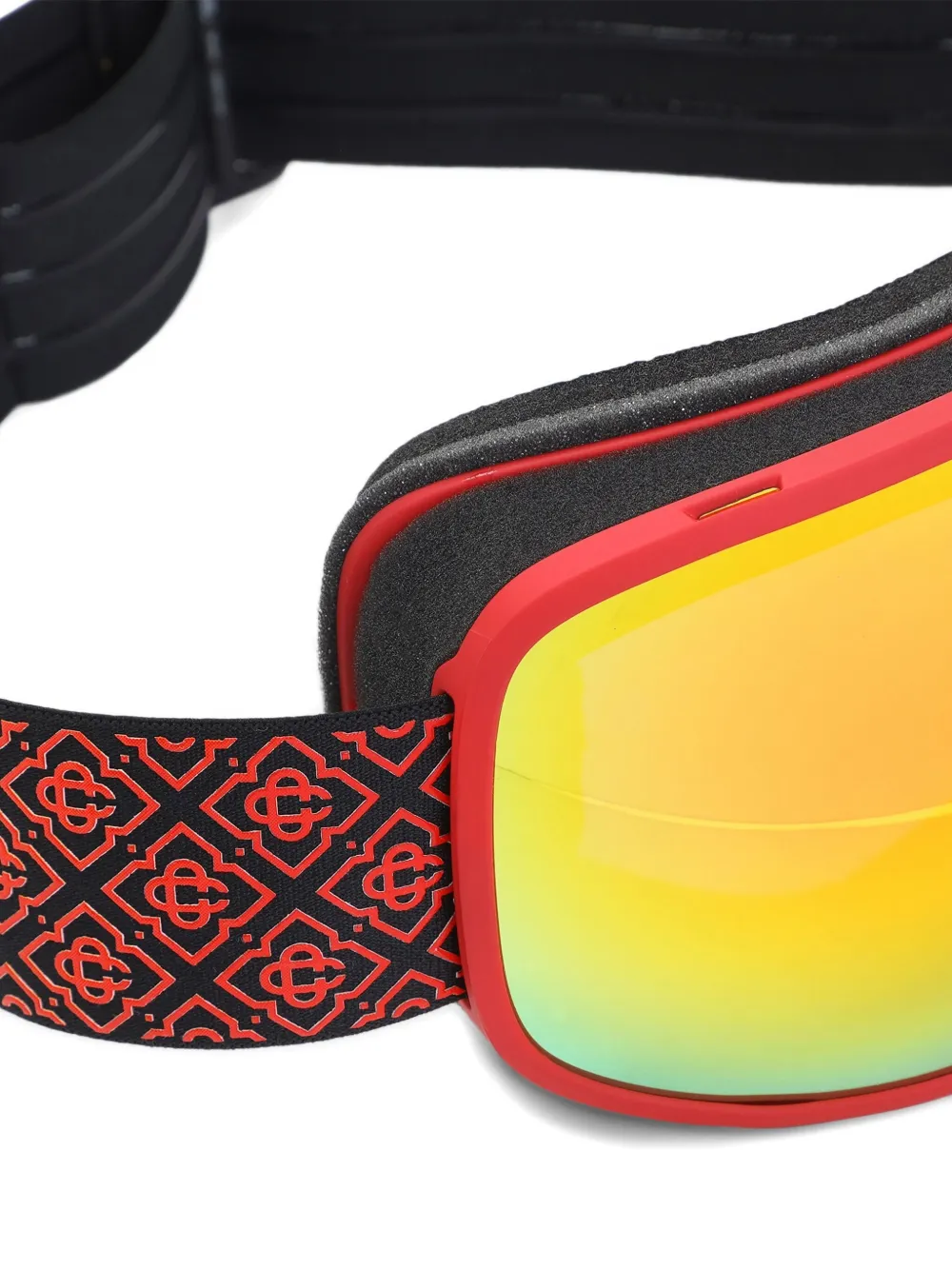 Casablanca Monogram-strap Ski Goggles In Multi