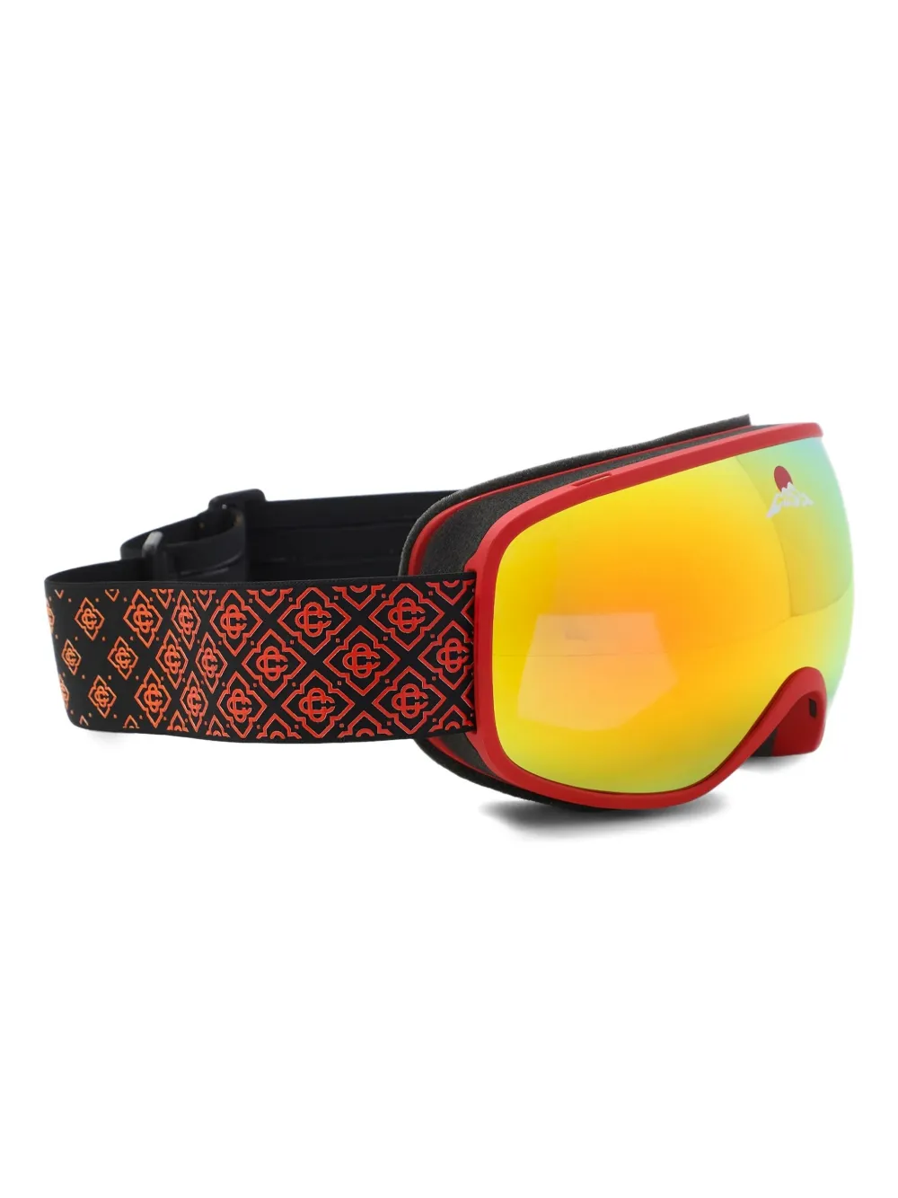 Casablanca Monogram-strap Ski Goggles In Multi