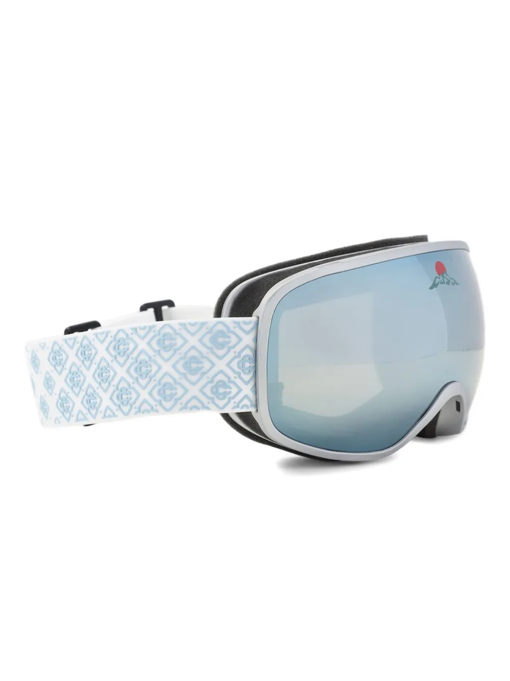 Casablanca monogram-strap ski goggles | Blue | Image 1