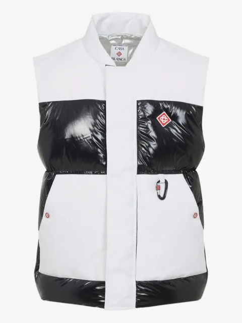 Casablanca panelled gilet