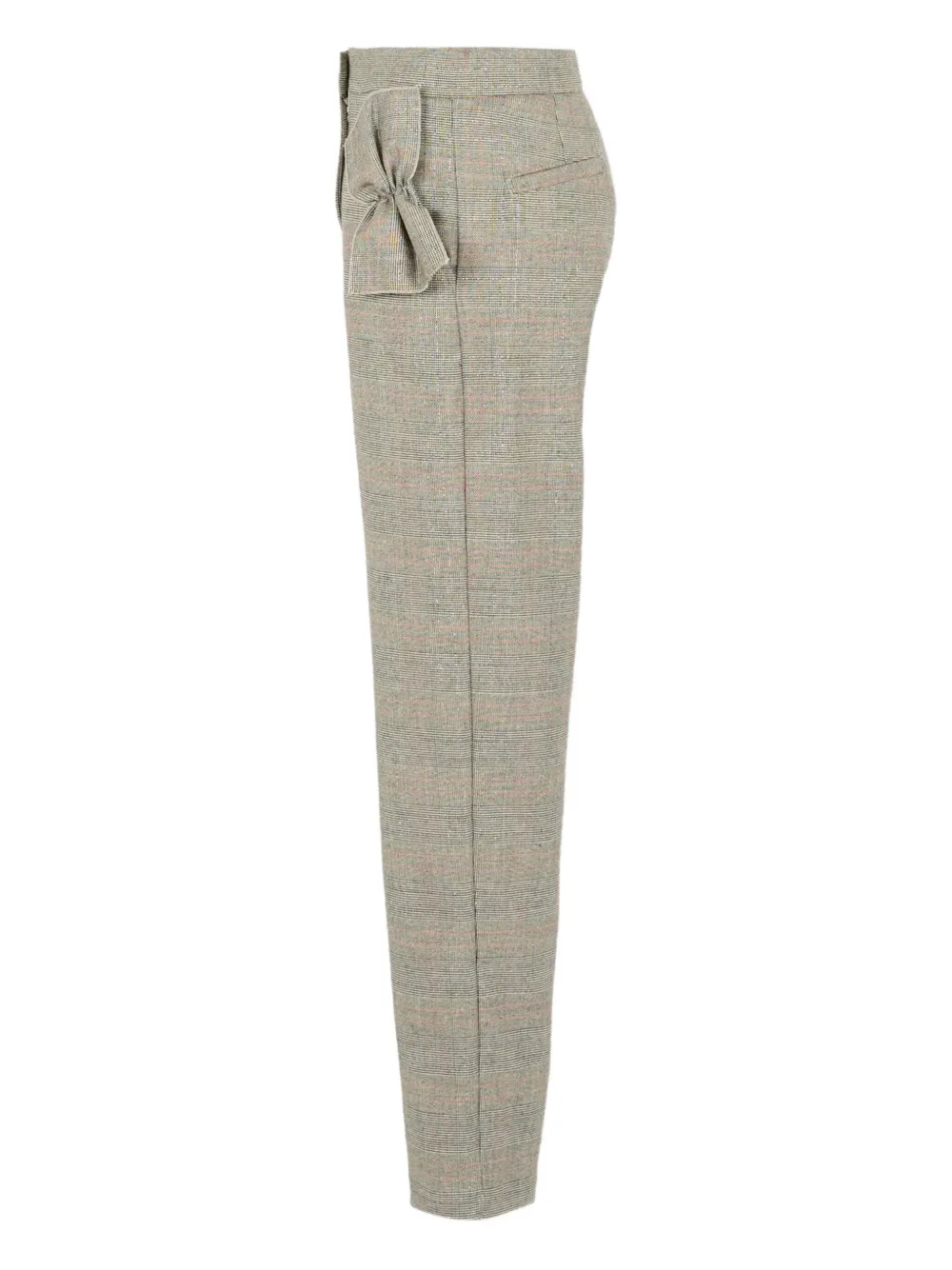 Simonetta Bow Trousers In Gray