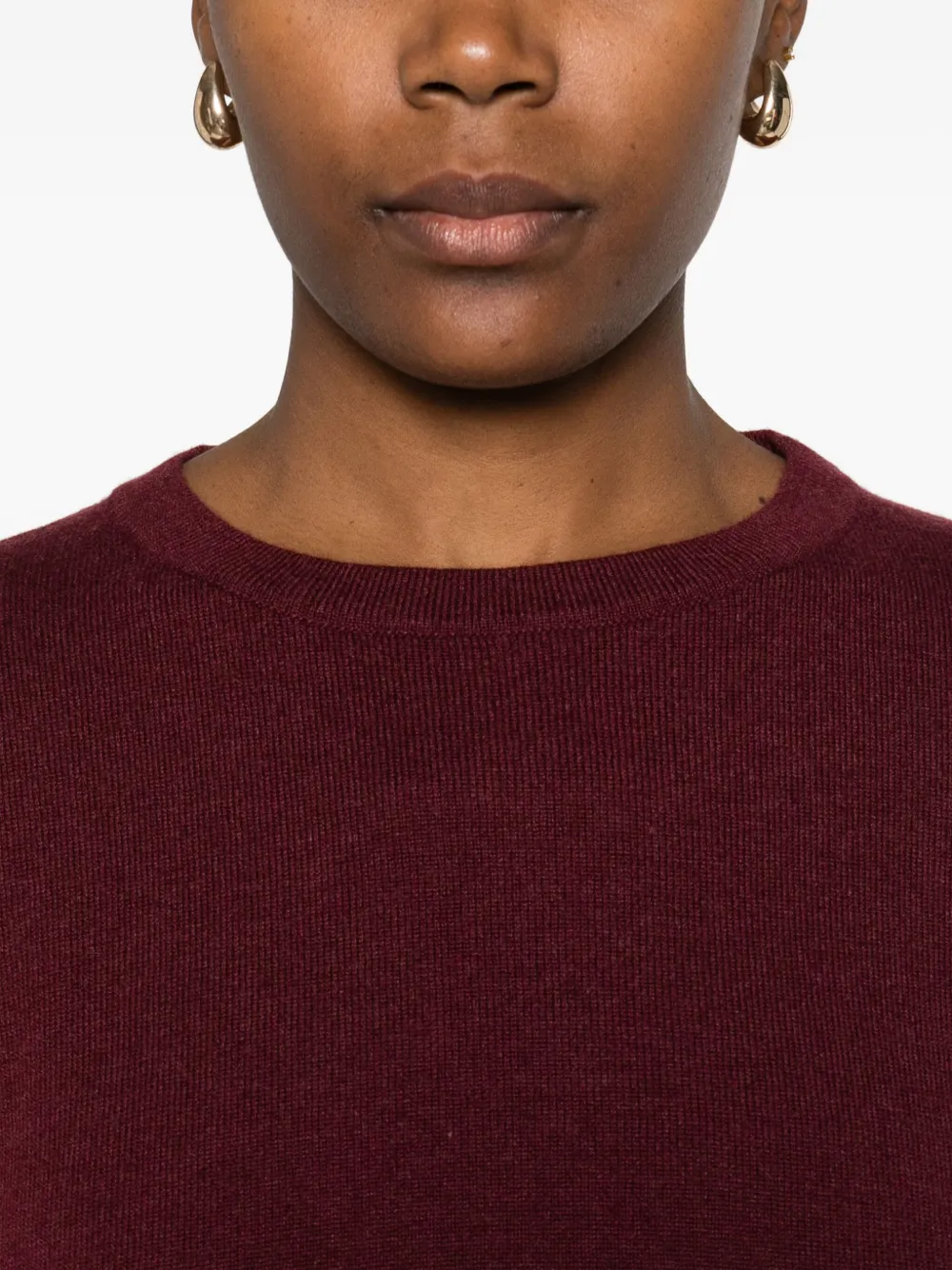 Brunello Cucinelli Trui met ronde hals Rood