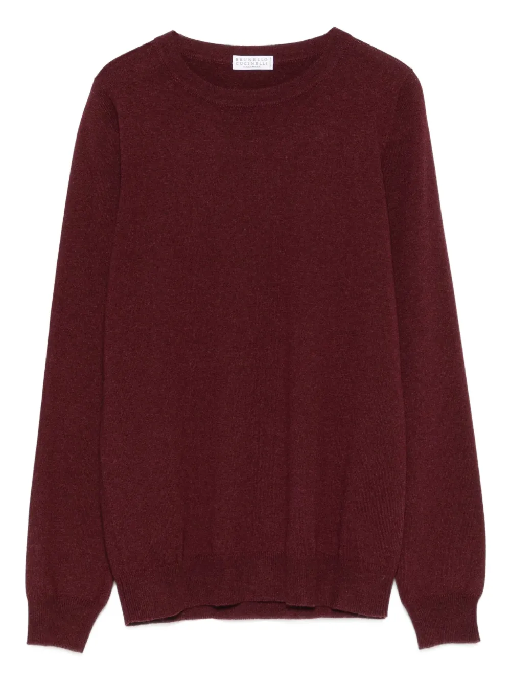 Brunello Cucinelli suéter con cuello redondo | rojo | Image 1