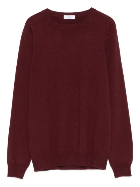 Brunello Cucinelli suéter con cuello redondo