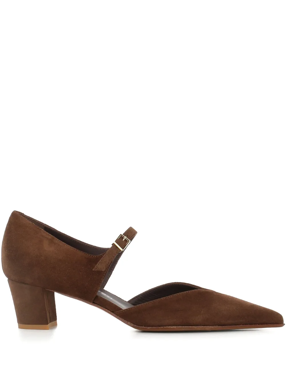 Sergio Levantesi 40mm buckle-strap pumps | Brown | Image 1