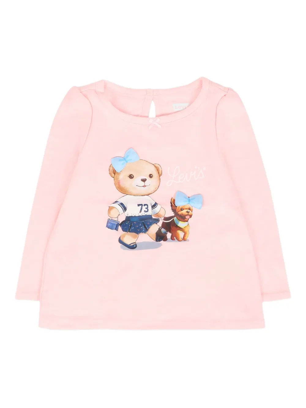 Levi's Kids Drie broeken met logopatroon Blauw