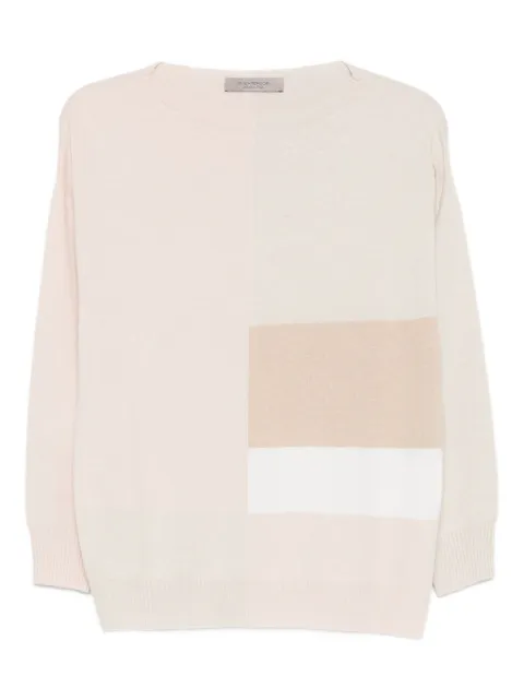 D.Exterior crew-neck sweatshirt