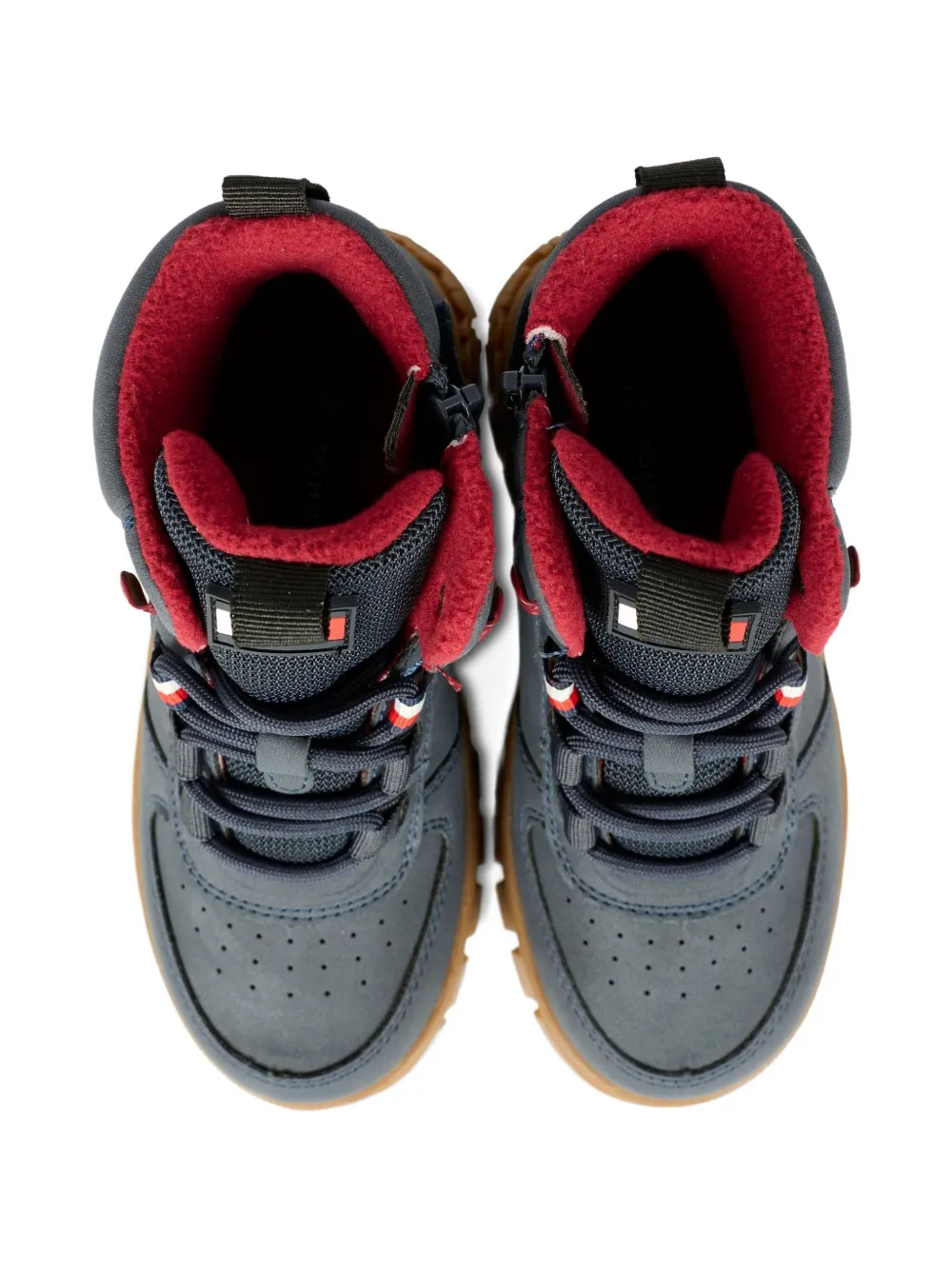 Tommy Hilfiger Junior Lace-up Boots In Blue