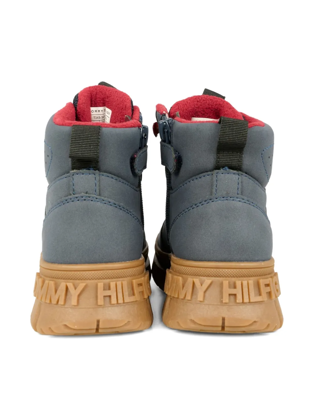 Tommy Hilfiger Junior Lace-up Boots In Blue
