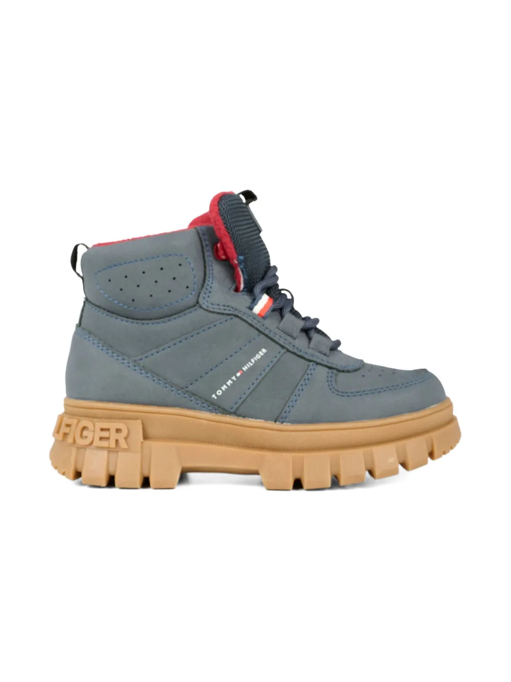 Tommy Hilfiger Junior Lace-up Boots In Blue