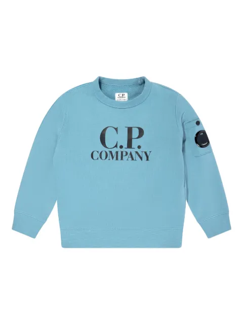 C.P. Company Kids logo-print pocket sweatshirt