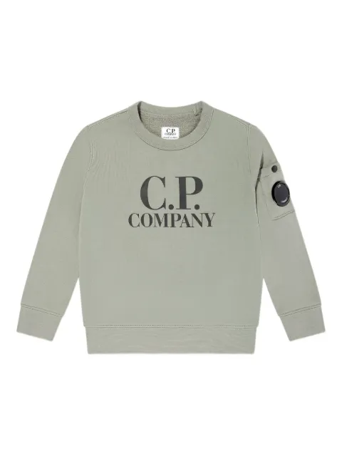 C.P. Company Kids logo-print pocket sweatshirt