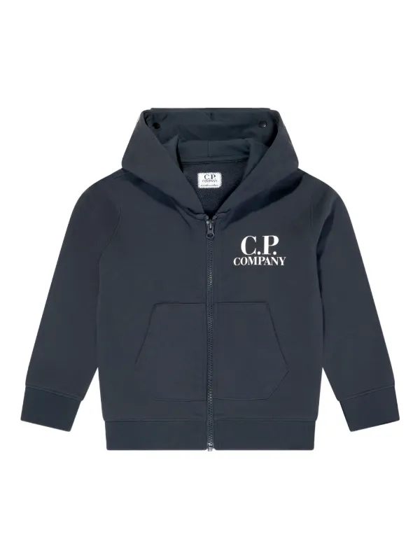 zip hoodie cp company junior sweatshirt