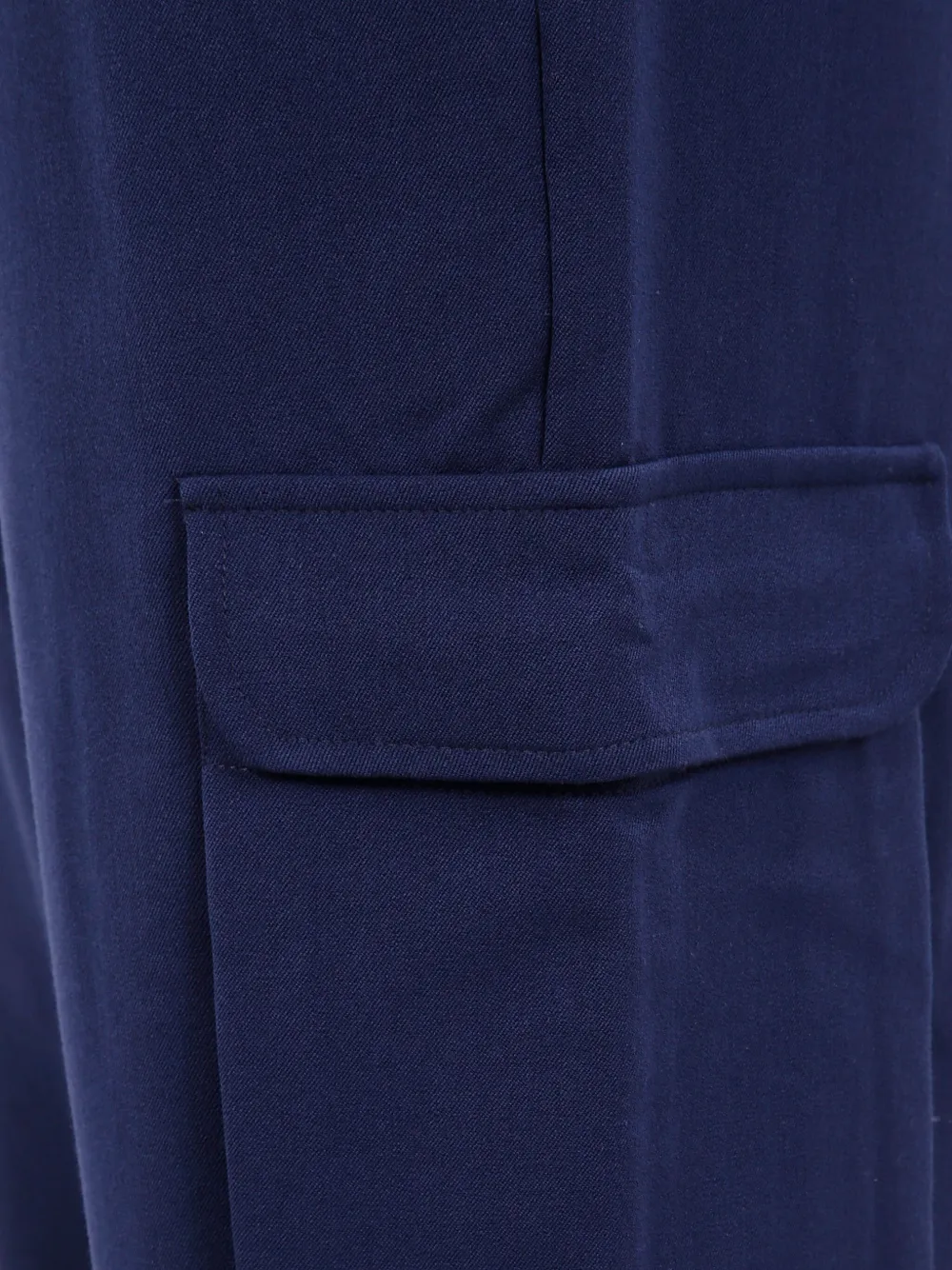 Family First Broek met cargo zak Blauw