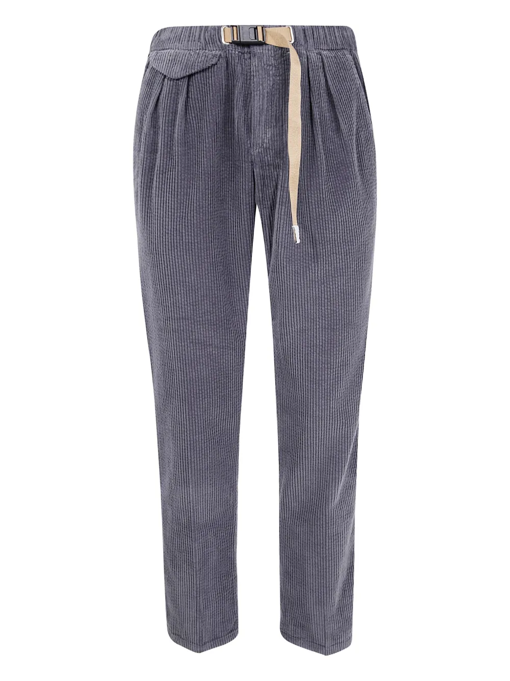 White Sand Long Classic Trousers Clothing In Gray