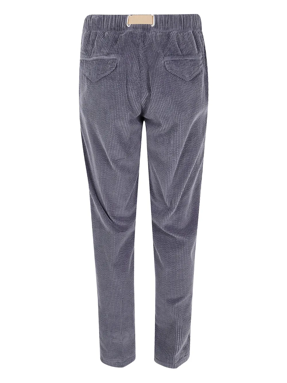 White Sand corduroy belted trousers - Grijs