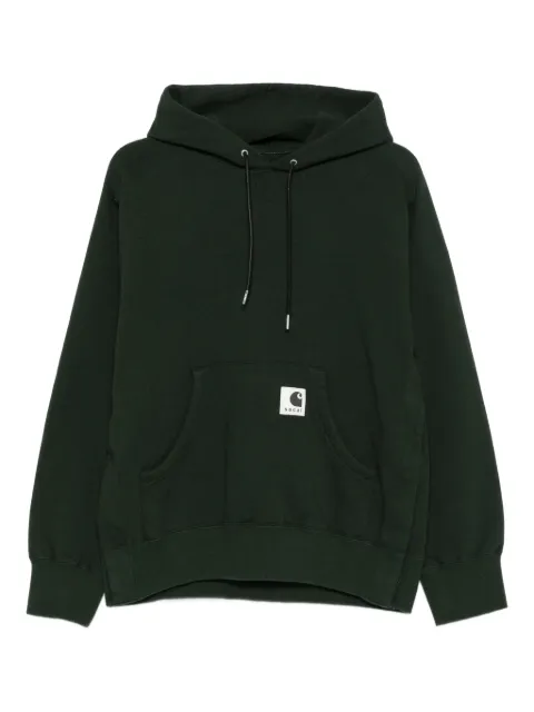sacai x Carhartt WIP pocketed hoodie