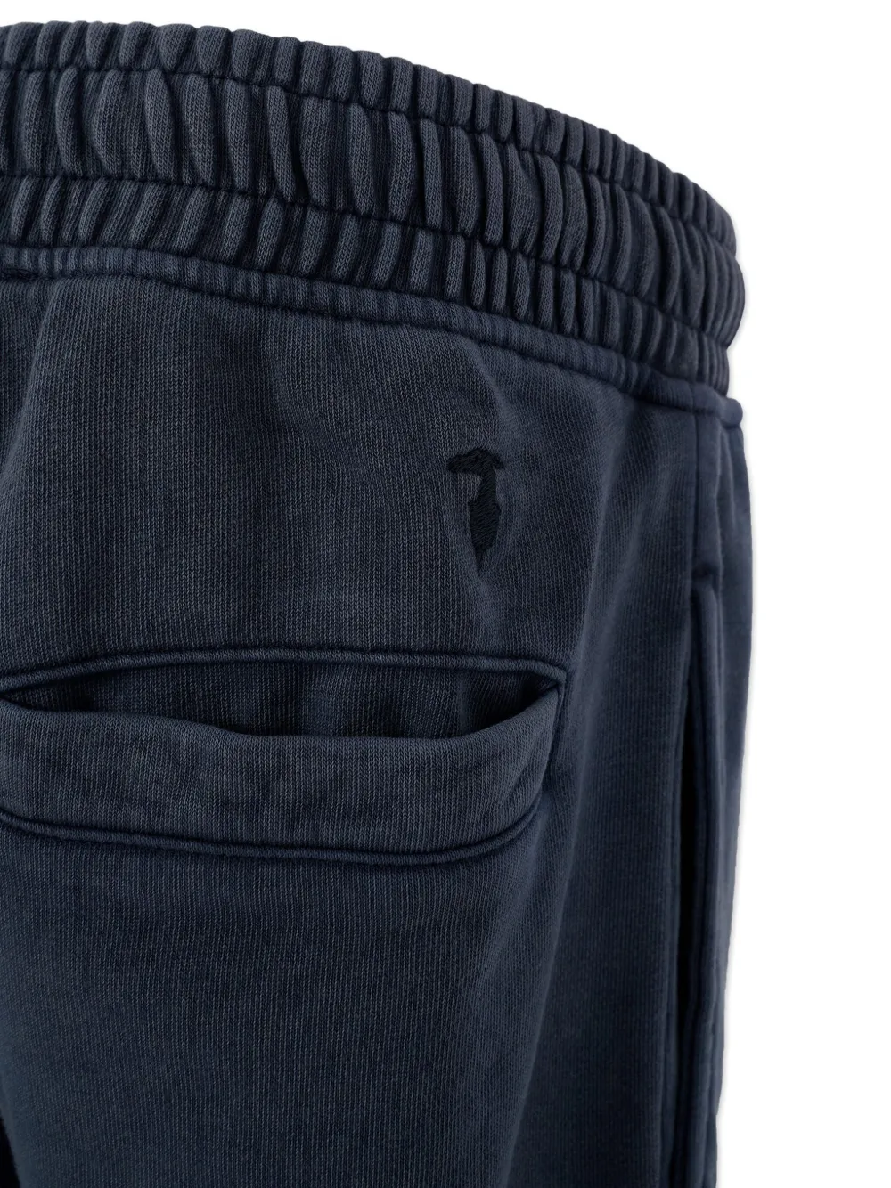 TRUSSARDI JUNIOR Broek met geborduurd logo Blauw