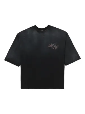 SP5DER spider-embellished T-shirt | Black | FARFETCH