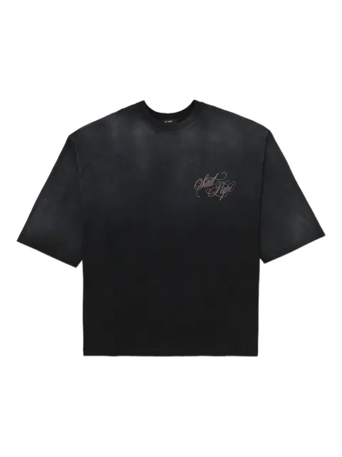 Willy Chavarria logo-embroidered T-shirt