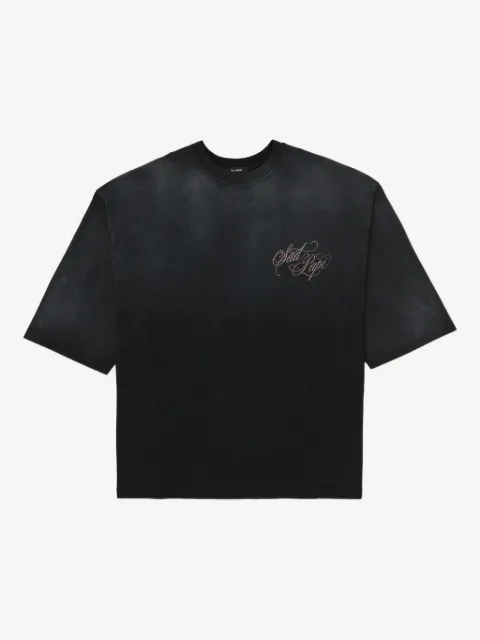 Willy Chavarria logo-embroidered T-shirt