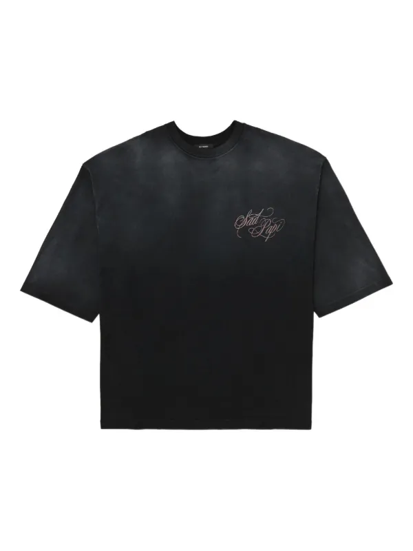 Willy Chavarria ブラック Tシャツ Lサイズ 32154955_61970153_600.jpg