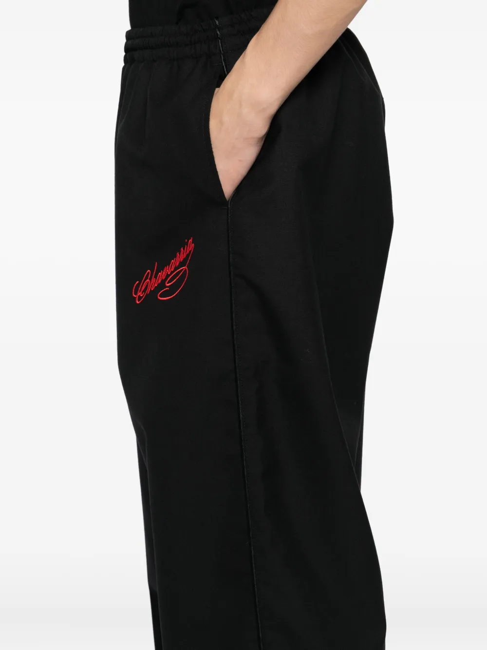 Willy Chavarria Rider broek Zwart