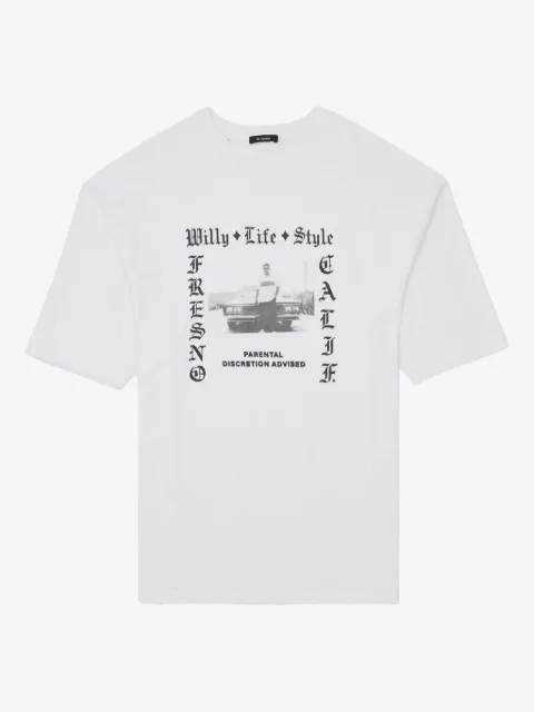 Willy Chavarria graphic-print T-shirt