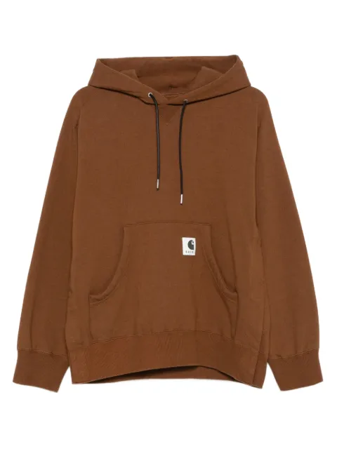 sacai x Carhartt WIP hoodie à poches
