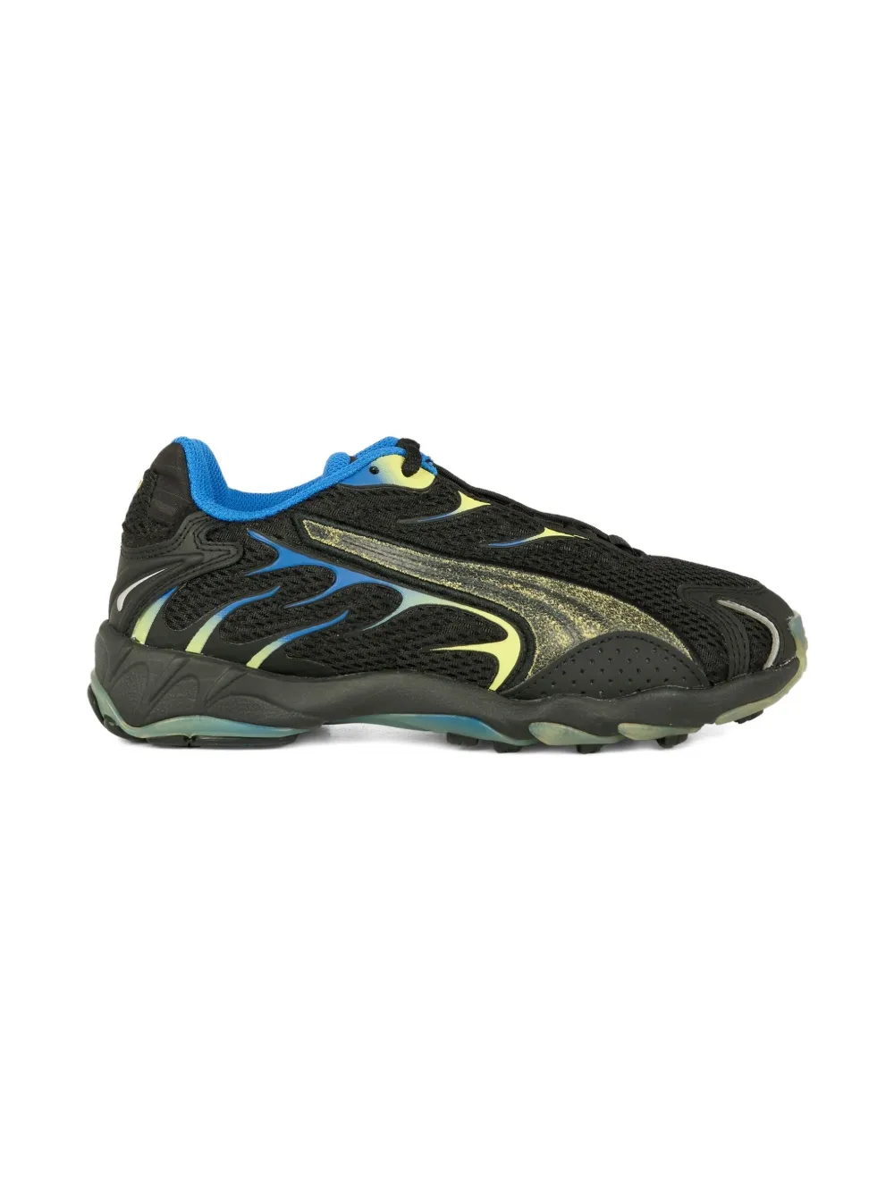 Puma Kids lace-up sneakers - Zwart