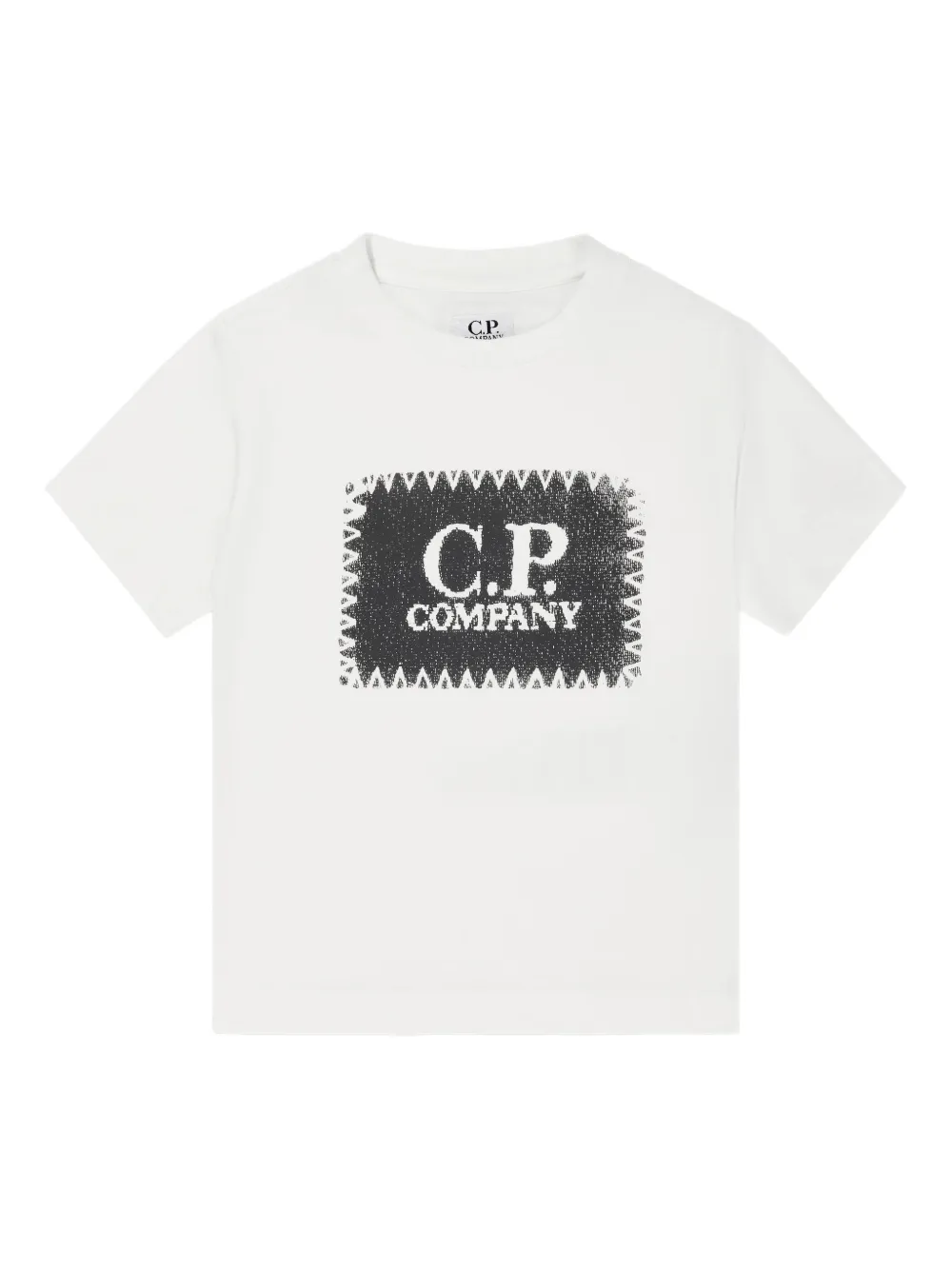 C.p. Company Logo-print T-shirt In White