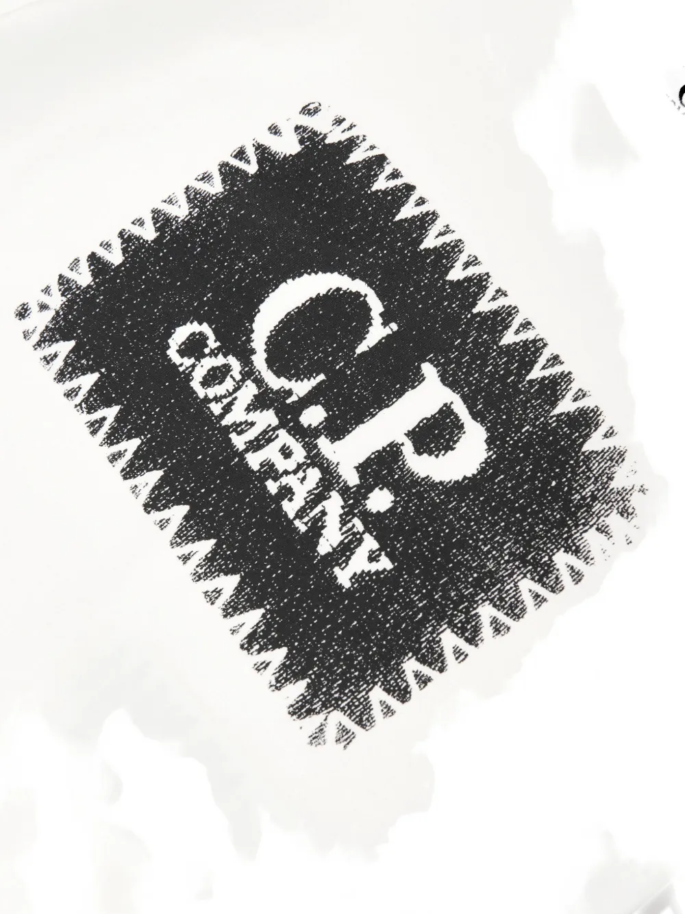 C.p. Company Logo-print T-shirt In White
