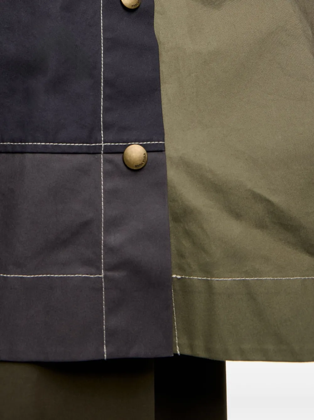 Bimba y Lola Jas met geborduurd logo Blauw