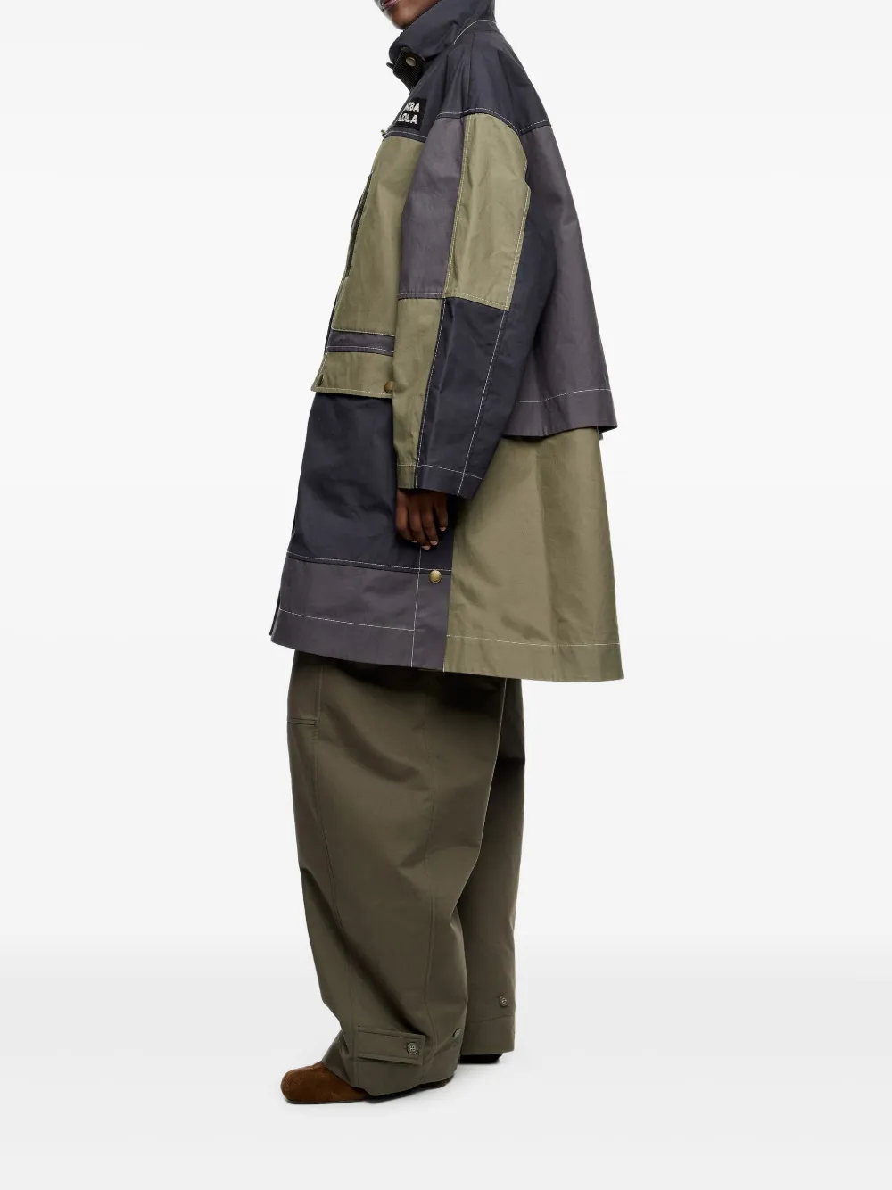 Bimba y Lola Jas met geborduurd logo Blauw