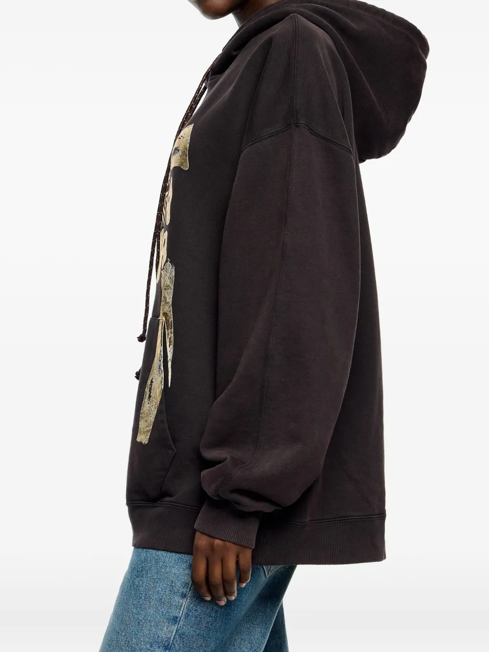 Bimba y Lola Hoodie met print Bruin