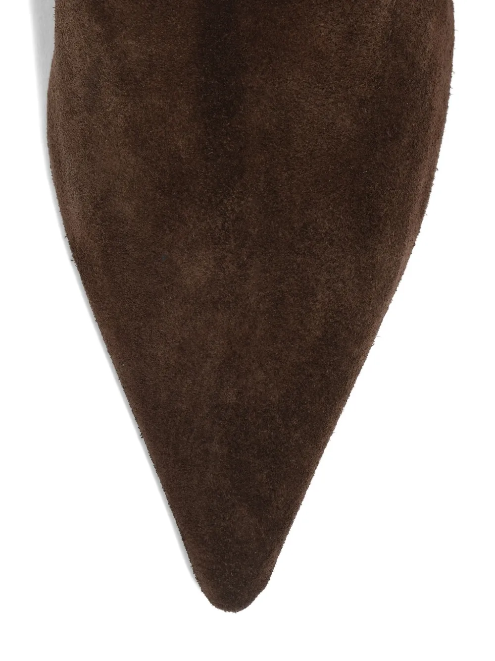 Bimba Y Lola 35mm Pointed Leather Boots In Brown