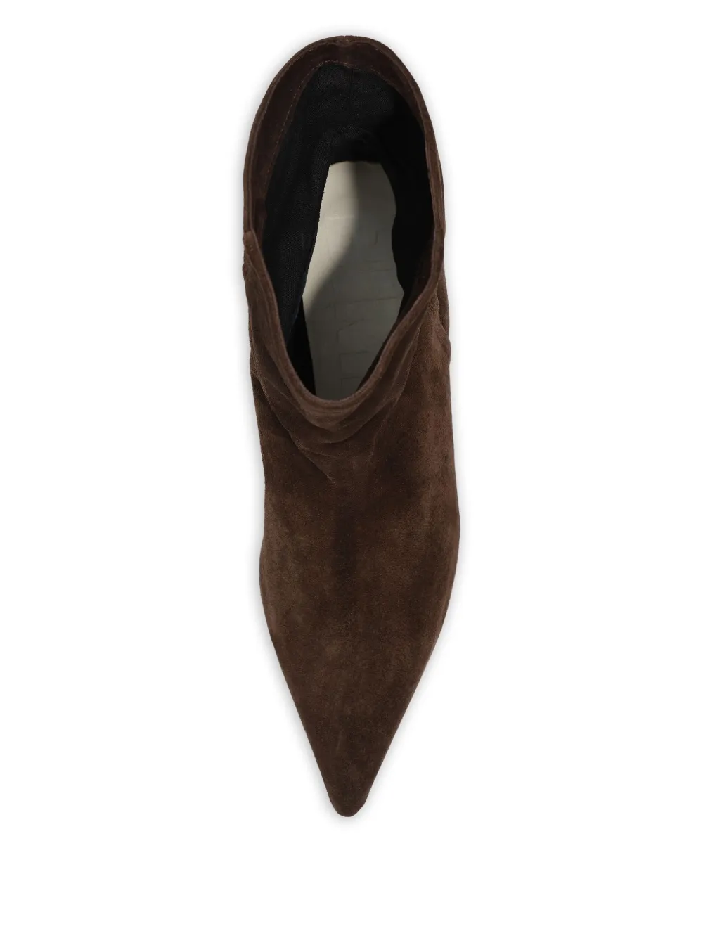 Bimba Y Lola 35mm Pointed Leather Boots In Brown