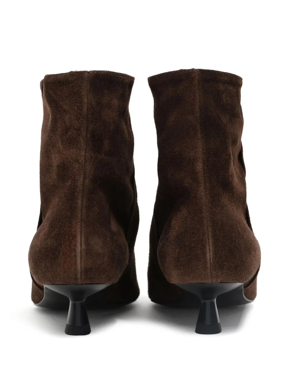 Bimba Y Lola 35mm Pointed Leather Boots In Brown