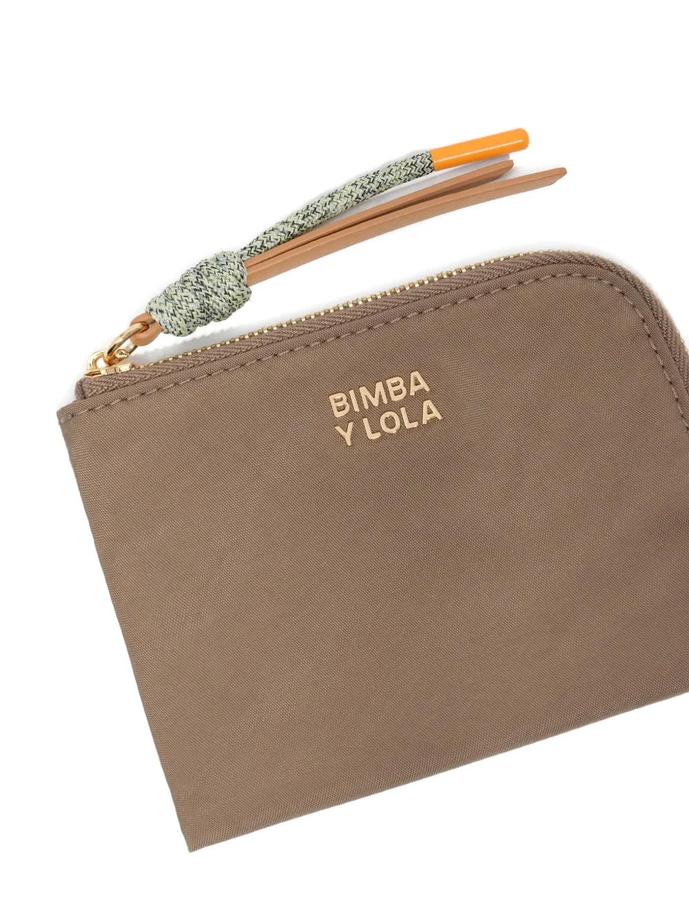 Bimba Y Lola Logo-lettering Wallet In Brown