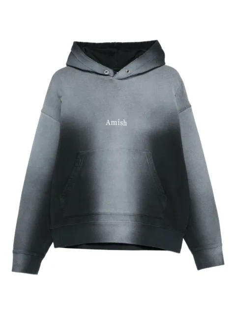 AMISH hoodie con logo estampado