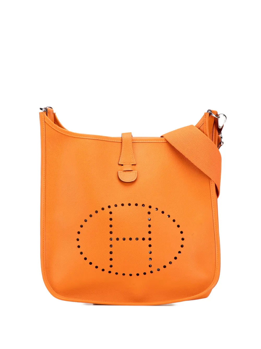Hermès Pre-Owned 2006 Epsom Evelyne 29 crossbody bag - オレンジ Hermès Pre-Owned 2006 Epsom Evelyne 29 crossbody bag - オレンジ